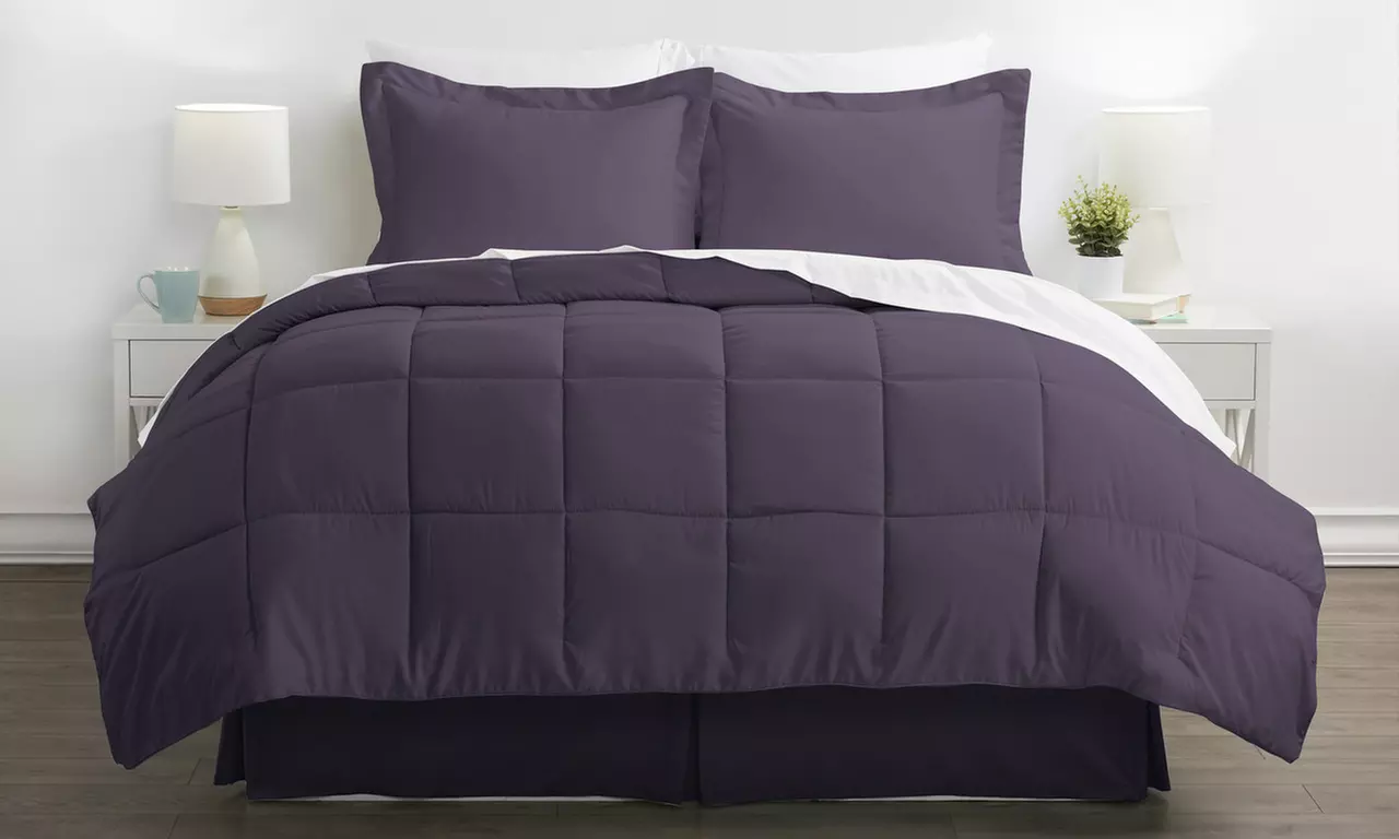 Merit Linens Premium Comforter set (8-Piece)