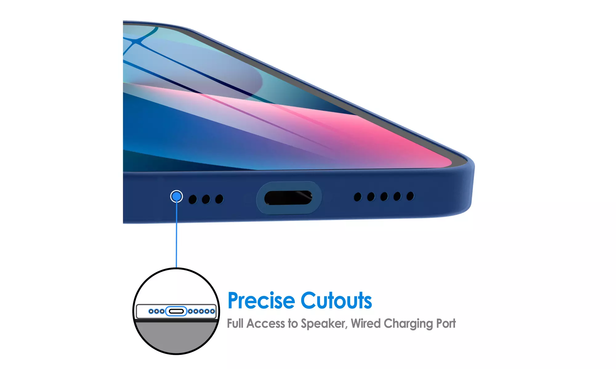 Ultra Slim Matte Case for iPhone 13, Camera Lens Full Protection Hard Thin Cover