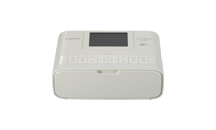 Canon Selphy CP1300 Wireless Compact Photo Printer (White) | Groupon