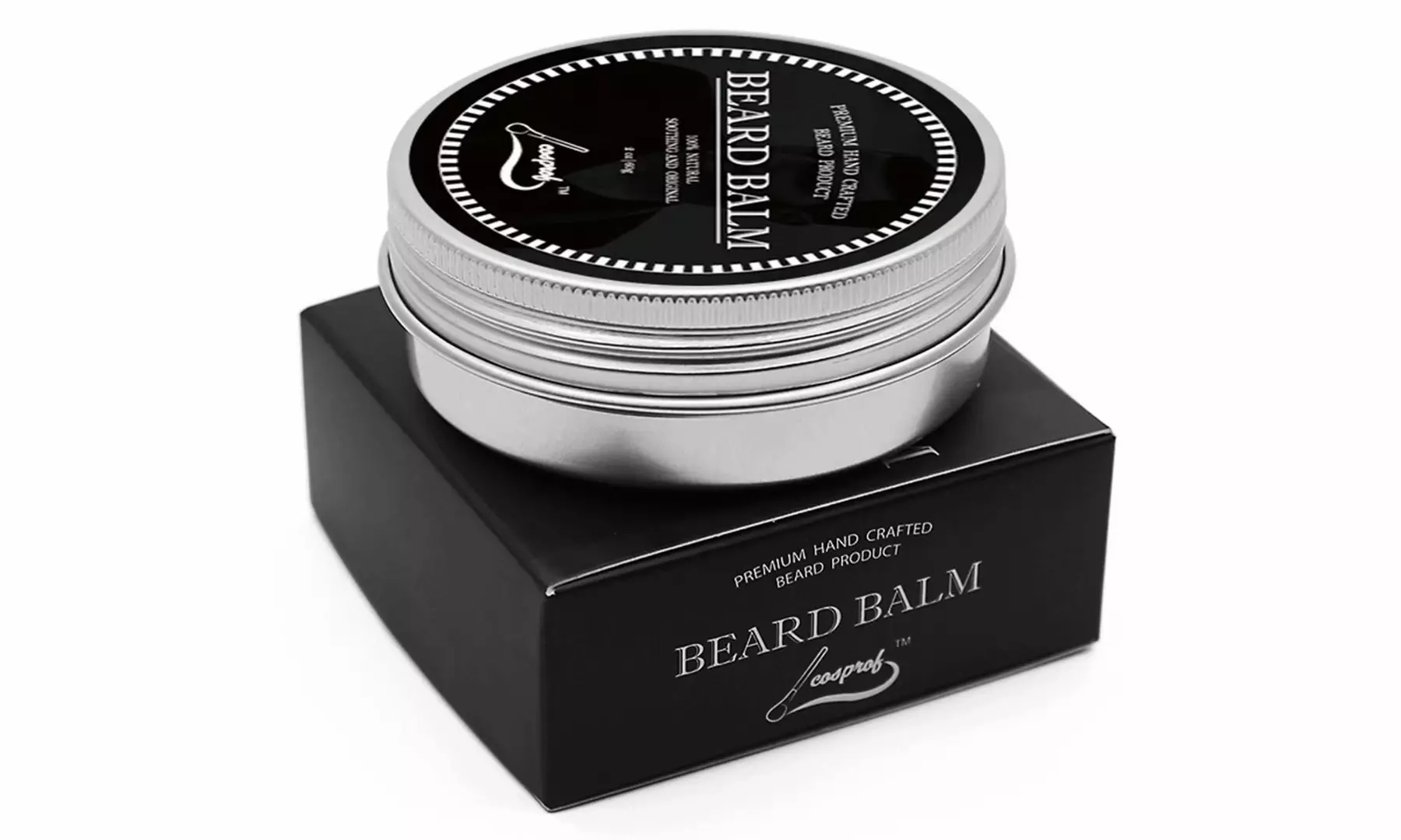 Beard Care Kit for Men- Electric Heat Beard Straightener,Beard Balm & Beard Oil - Second Medium