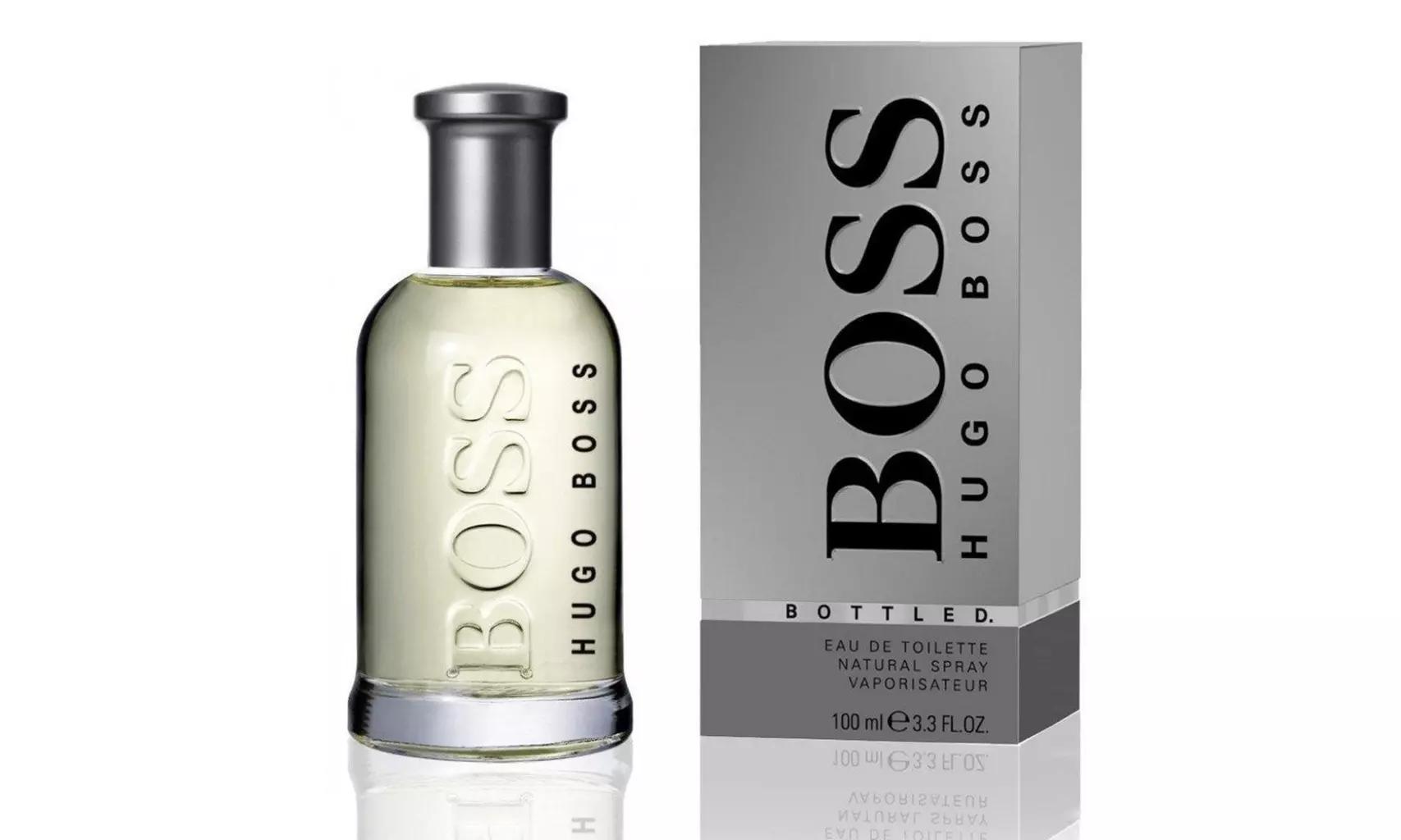 Hugo Boss Boss Bottled Eau De Toilette Spray for Men 3.3 Fl. Oz. - Second Medium