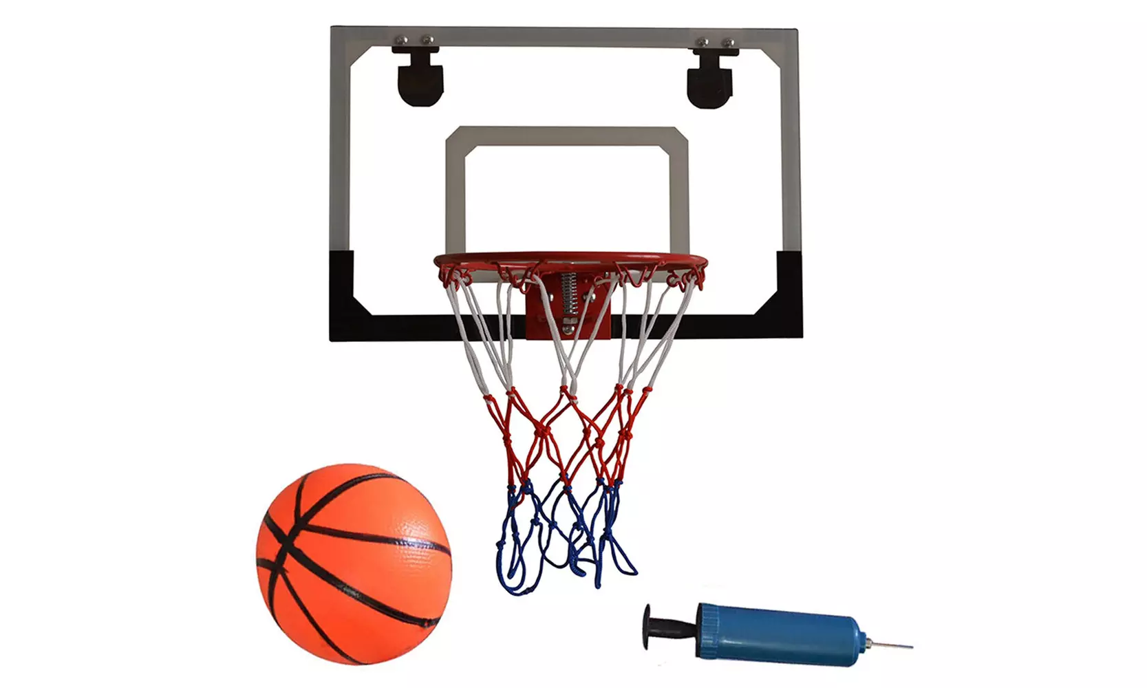 Basketball Hoop Over The Door Backboard Indoor Office Play Ball Net Sports Game - Second Medium