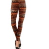 Image 6: Stretch Velour printed leggings
