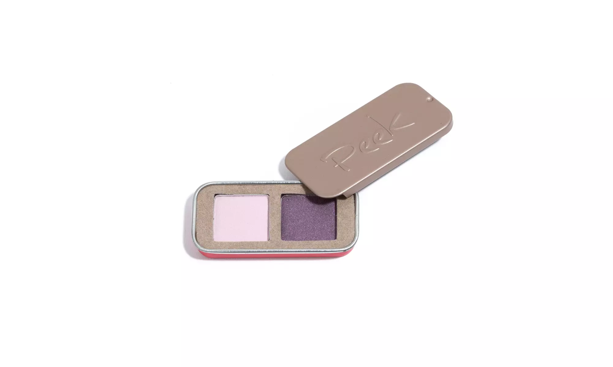 Natural Long-Wearing Two-Shade Eye Cosmetics - Eye Shadow & Brow Powder - Second Medium