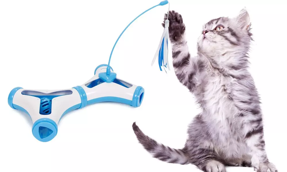 Pet Life Kitty-Tease Interactive Cognitive Training Puzzle - Primary Image