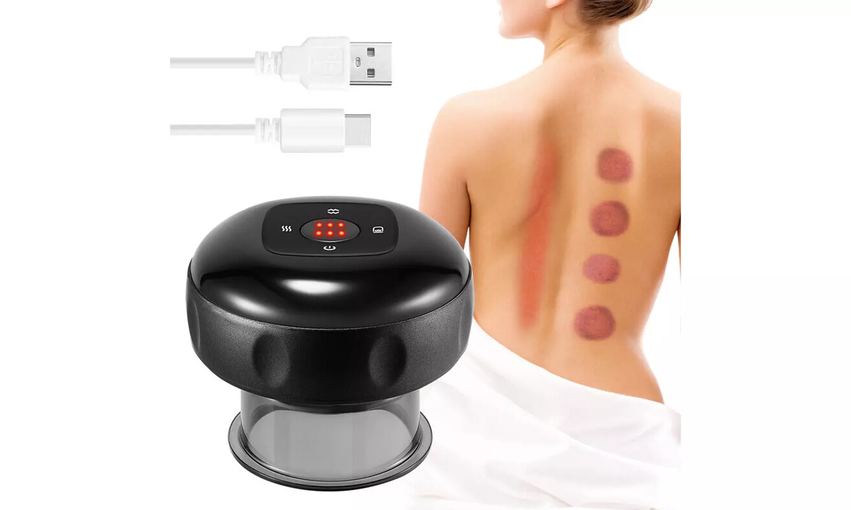One or Two Magik Electric Vacuum Scraping Multi-Gear Therapy Machines
