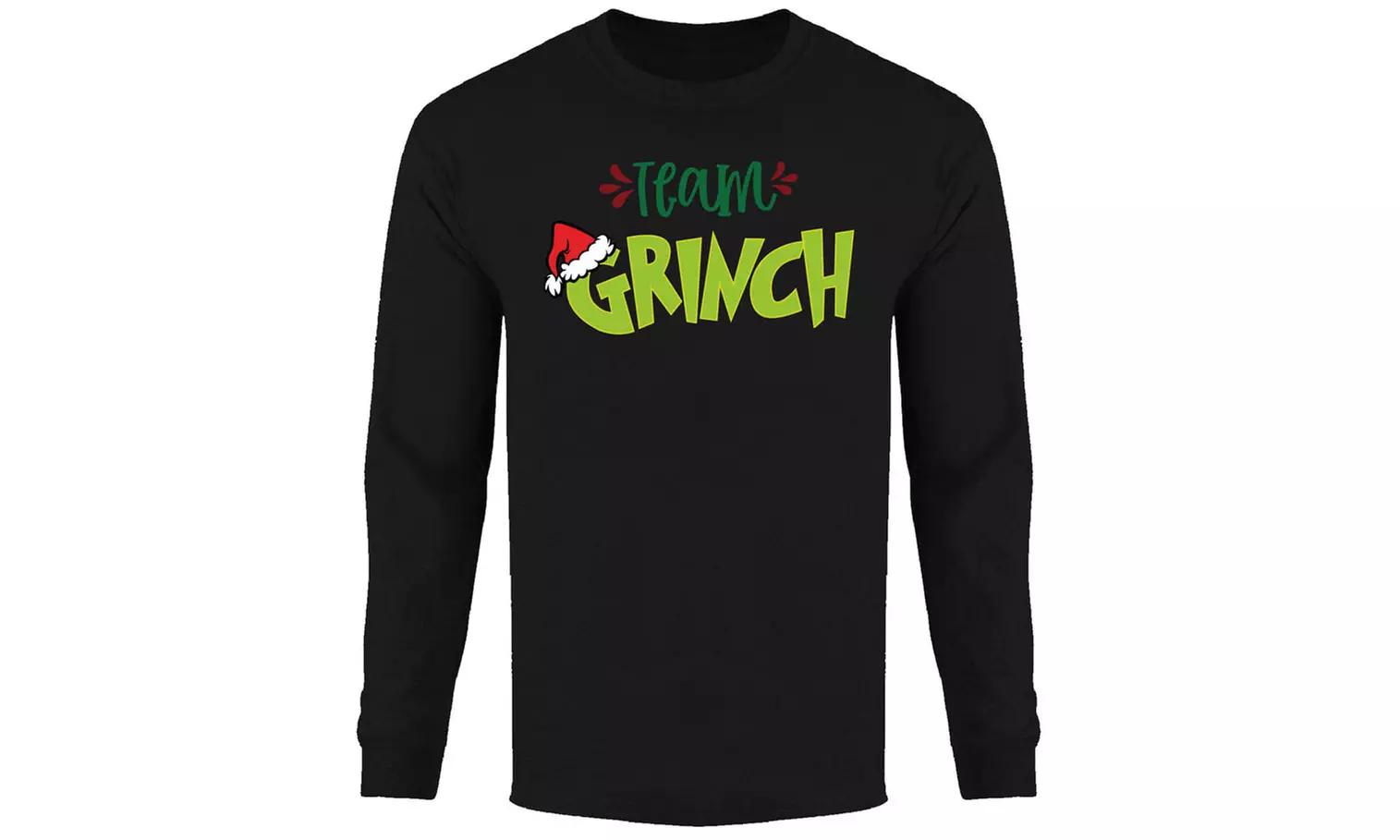 Men's Christmas Spirit Holiday Festive Long Sleeve Shirt (S-2XL)