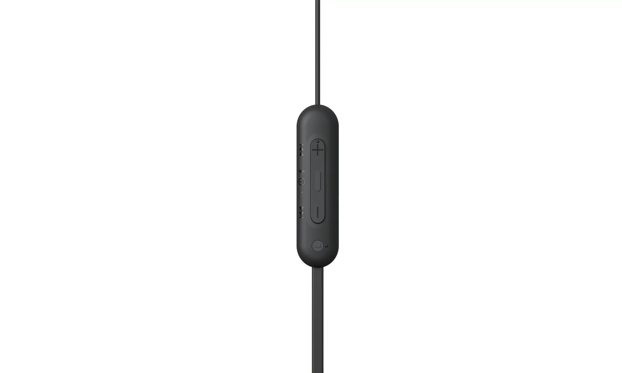 Sony WI-C100 Wireless In-Ear Headphones (Black) with Earbud Replacement Tips - Second Medium