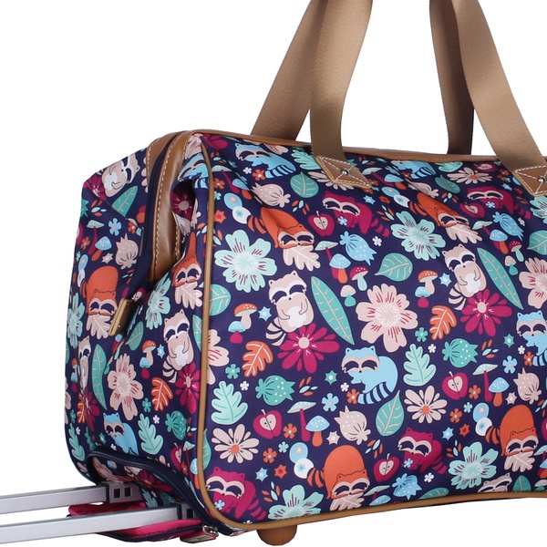 lily bloom rolling duffel