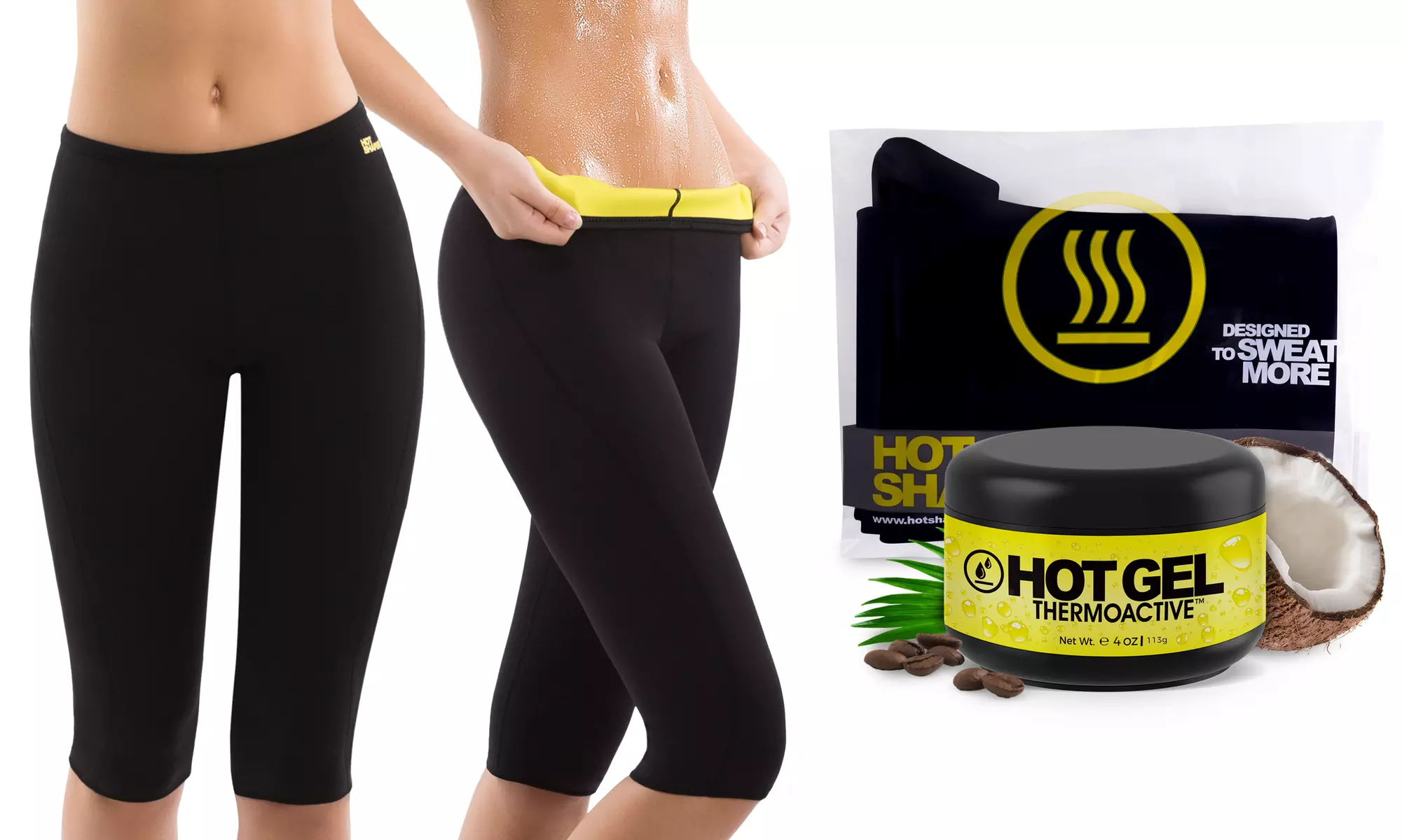 Hot Thermal Pants and Workout Sweat Gel (4 Oz.) - Primary Image