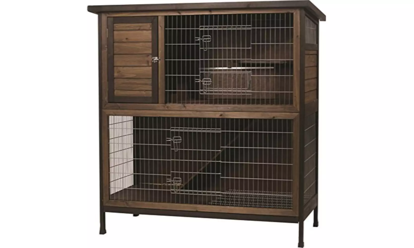 Super Pet-cage - Rabbit Hutch 48in-2 Story - 100503685 - Second Medium