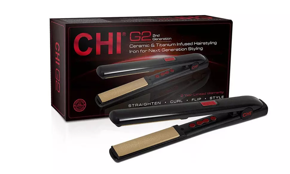 CHI G2 1" Ceramic & Titanium Flat Iron - Primary Image