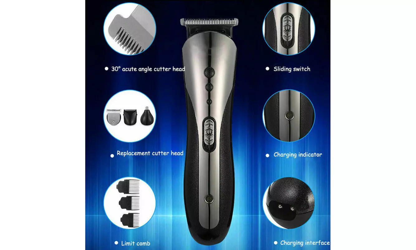 Professional Hair Clippers Trimmer Kit Hair Cutting Machine for Men Barbershop