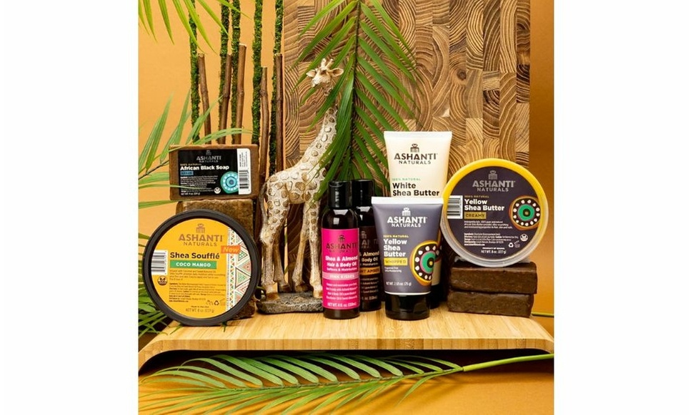Ashanti Naturals Shea Butter Creamy, Solid and Souffle (Multiple Options)