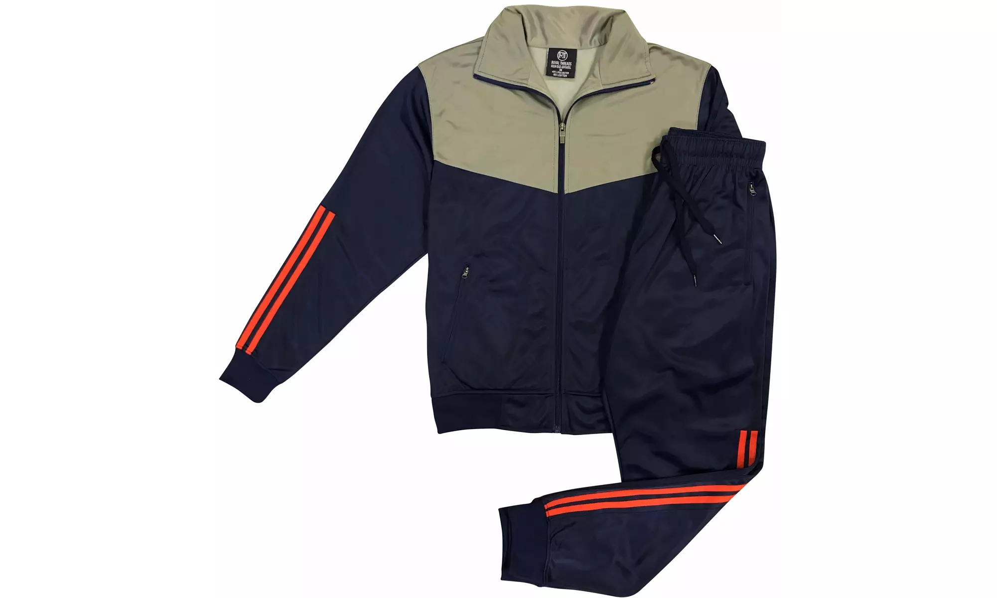 Men's Velocity Track Jacket Track Pants Jogger Activewear Tracksuit Outfit