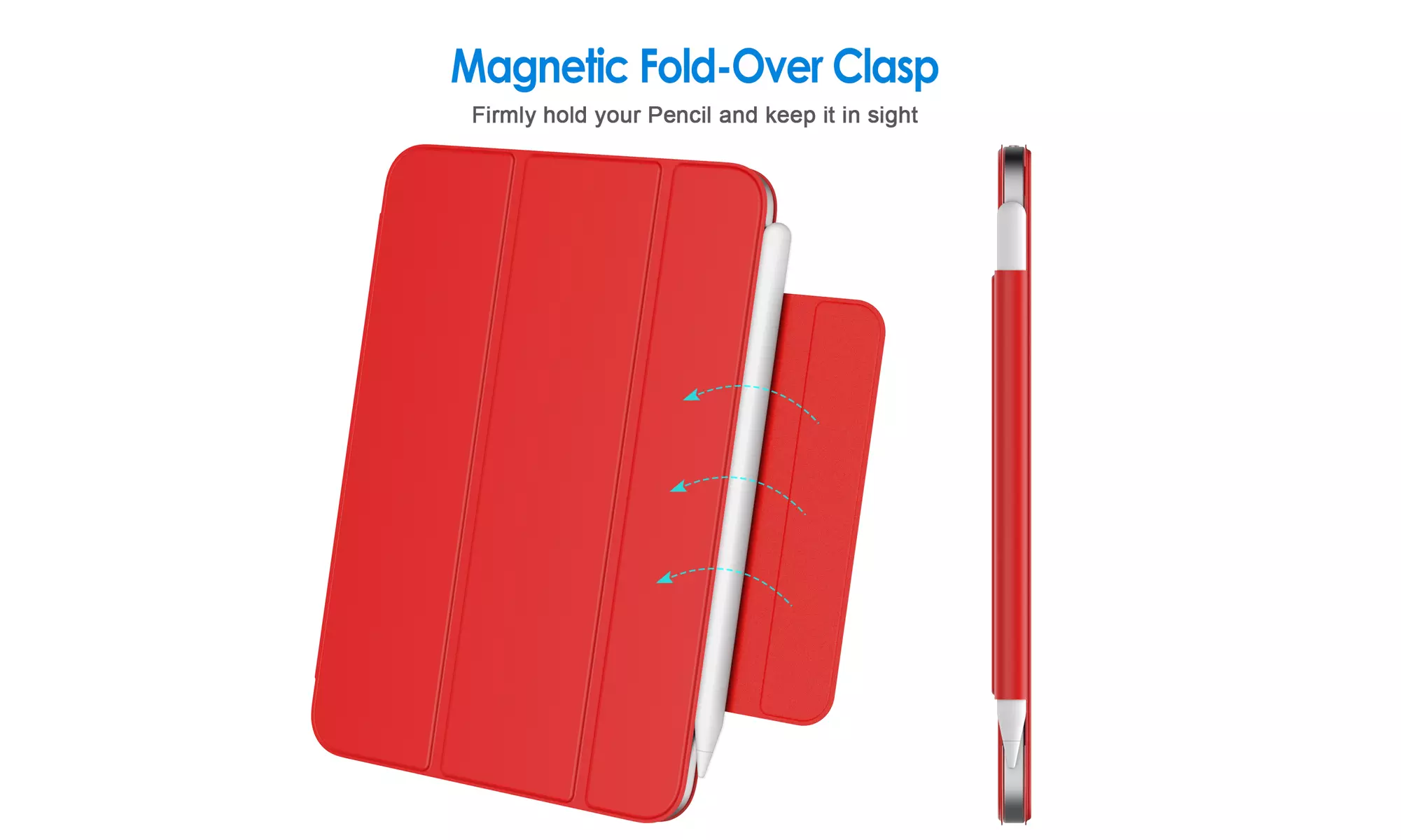 Case for iPad Mini 6 (2021 Model), Magnetic Attachment, Auto Wake/Sleep