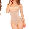 Image 1: Full Bodysuit with Briefs & Extra Midsection Control (Size S-5XL)