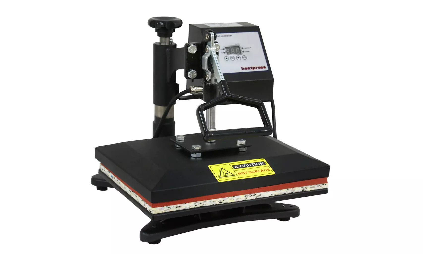 360 Degree T-Shirt Heat Press Sublimation Transfer Machine 12" x 10" Swing Away - Primary Image