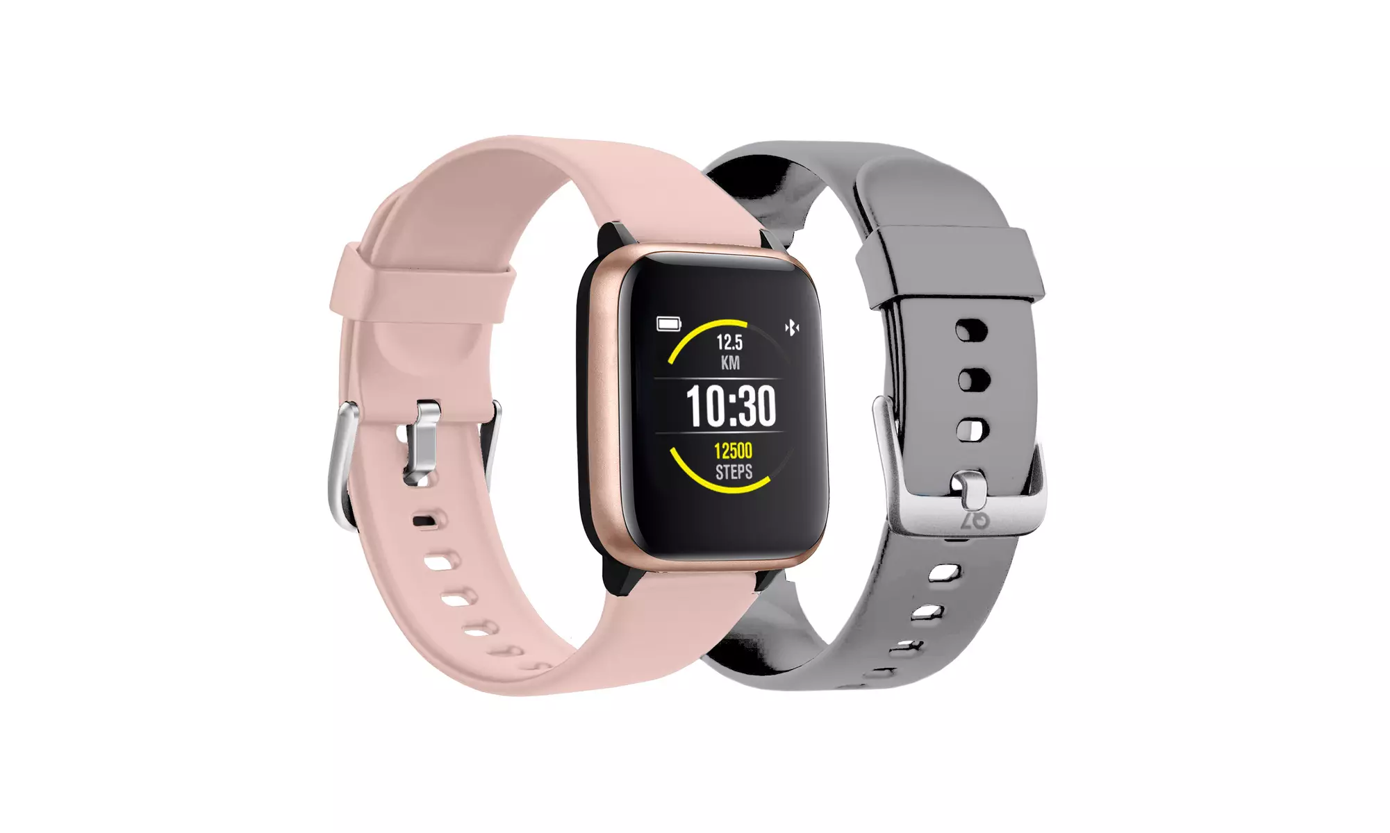 Q7 Smartwatch Fitness Tracker with Interchangeable Straps For iOS and Android - Primary Image