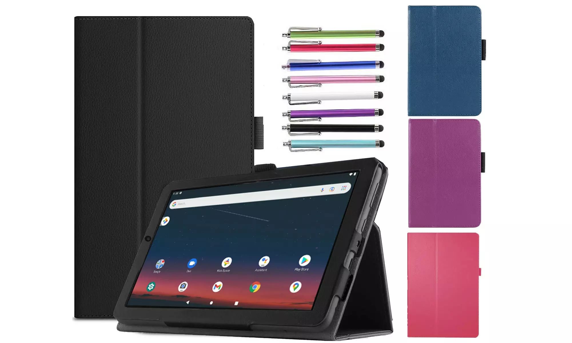 For Onn 7" Tablet Case (2022 Model) 100071481 Protective Cover Folio Stand Case - Primary Image