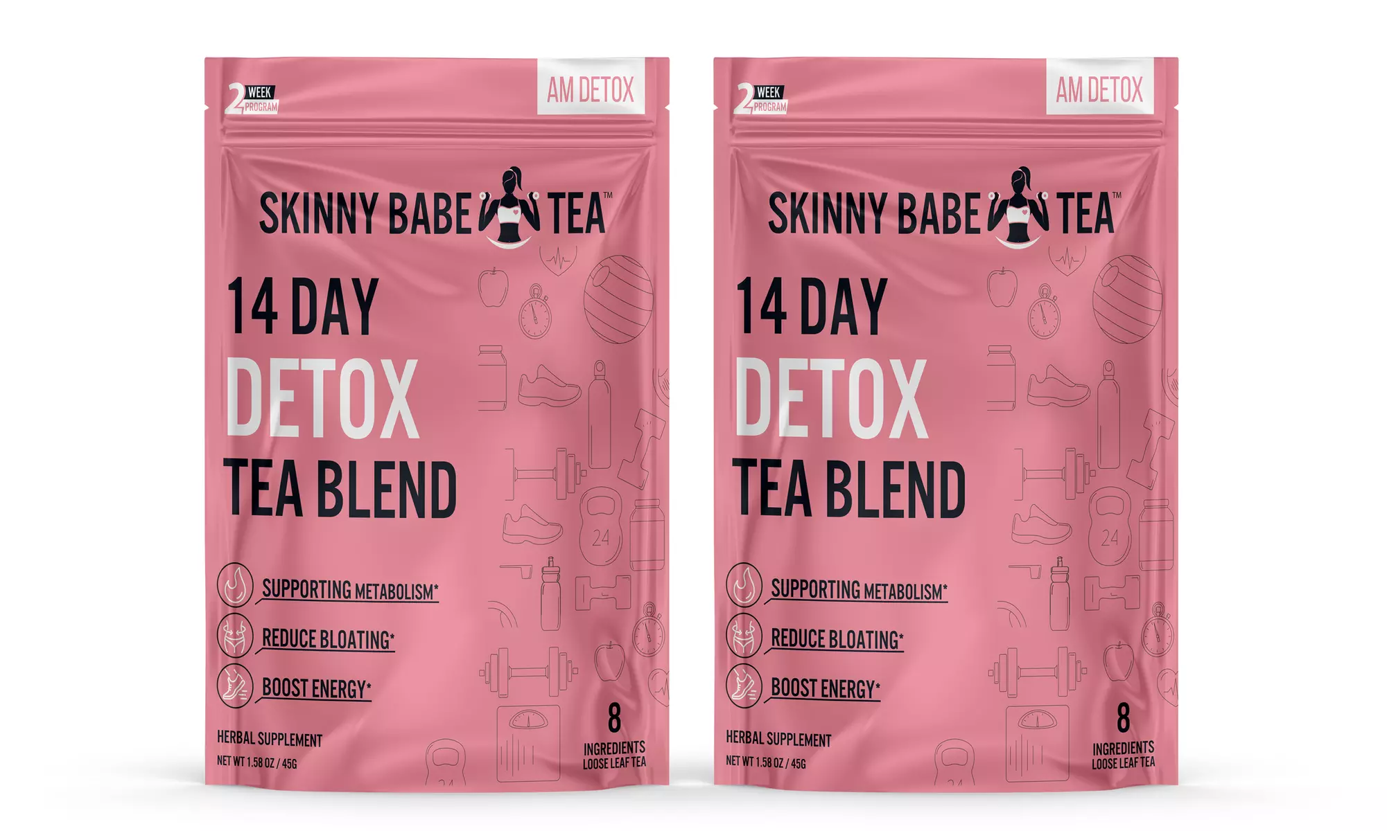 Buy One Get One Free Skinny Babe Detox AM Tea