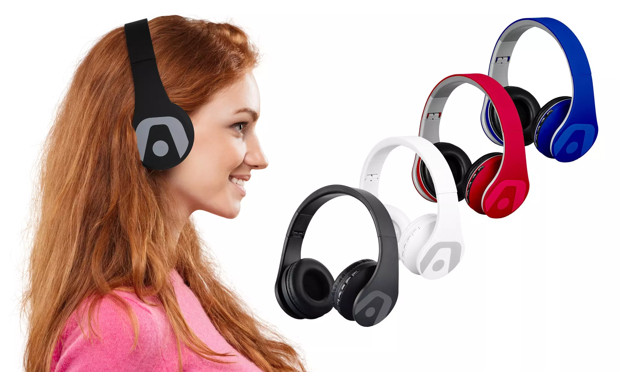 Ultimate Sound Vibe Foldable Wireless Bluetooth Headphones - Primary Image