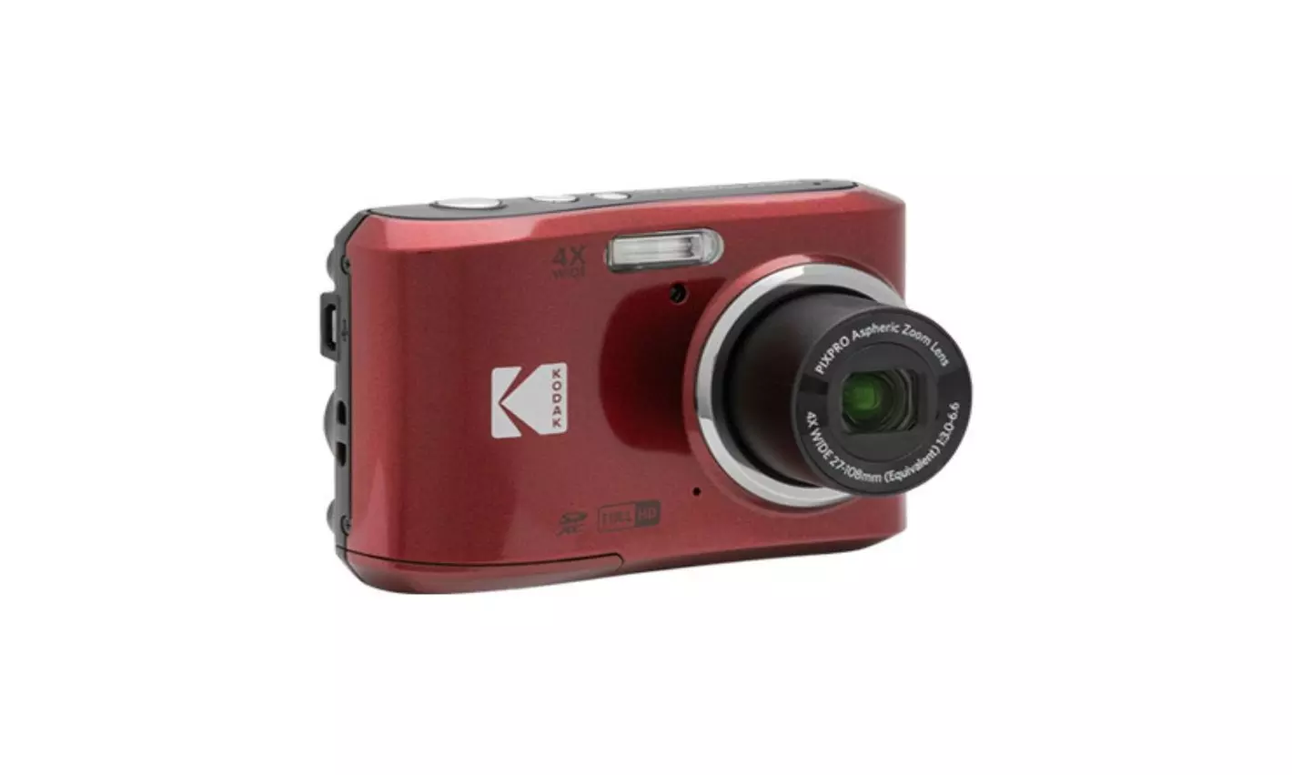 Kodak PIXPRO FZ45 Friendly Zoom Digital Camera (Red) - Second Medium