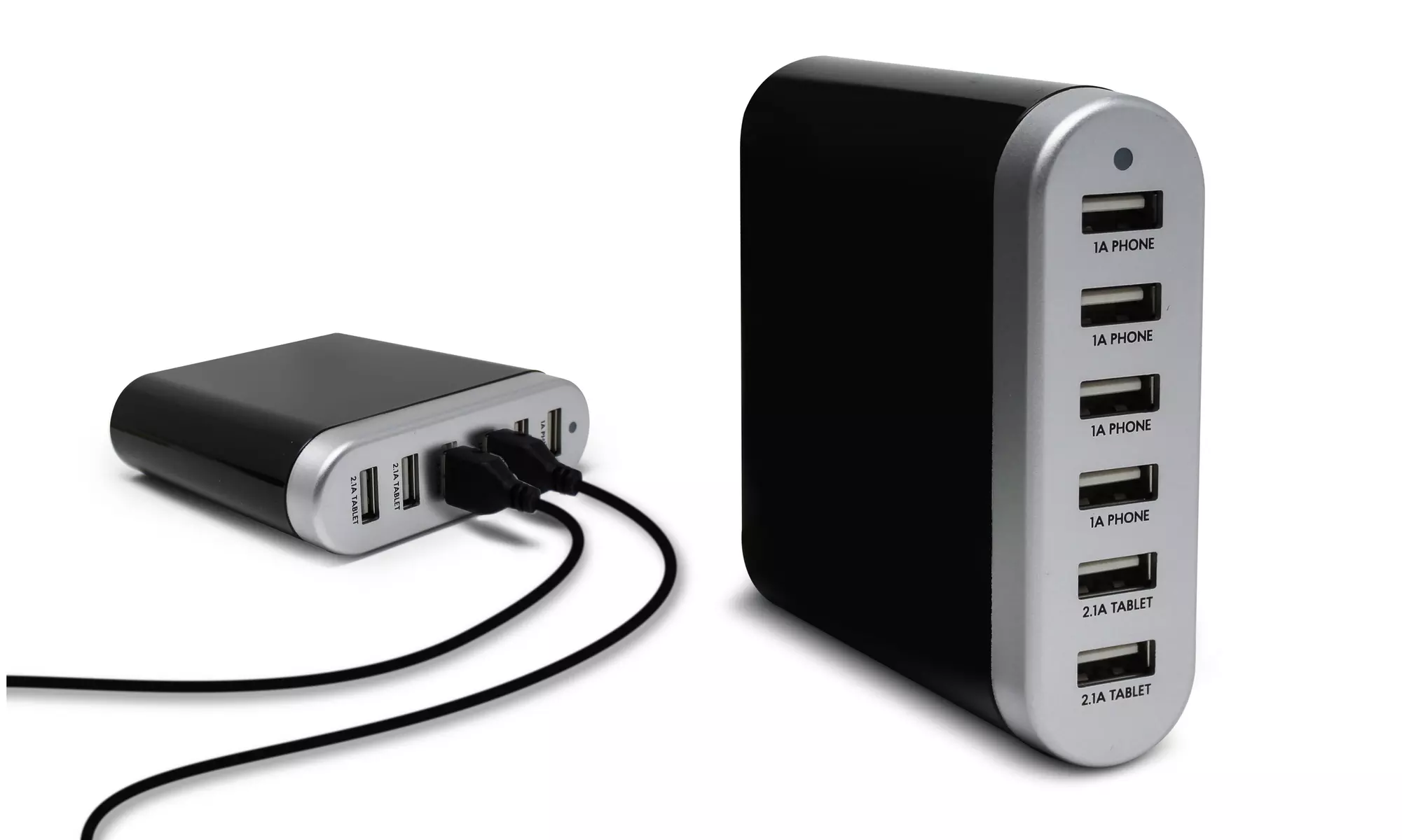 Sharper Image 6 USB Port Rapid Desktop Charging Station - Second Medium