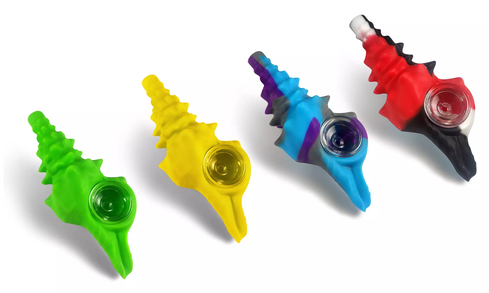 Seashell Silicone Hand Pipe  - Primary Image