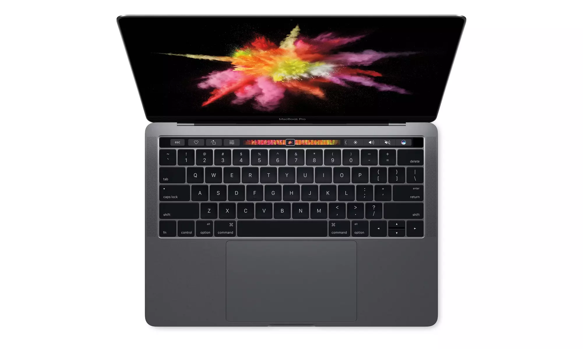 Macbook Pro 13-Inch i5 8GB 256GB SSD Space Gray & Silver - Touchbar (Renewed) - Primary Image