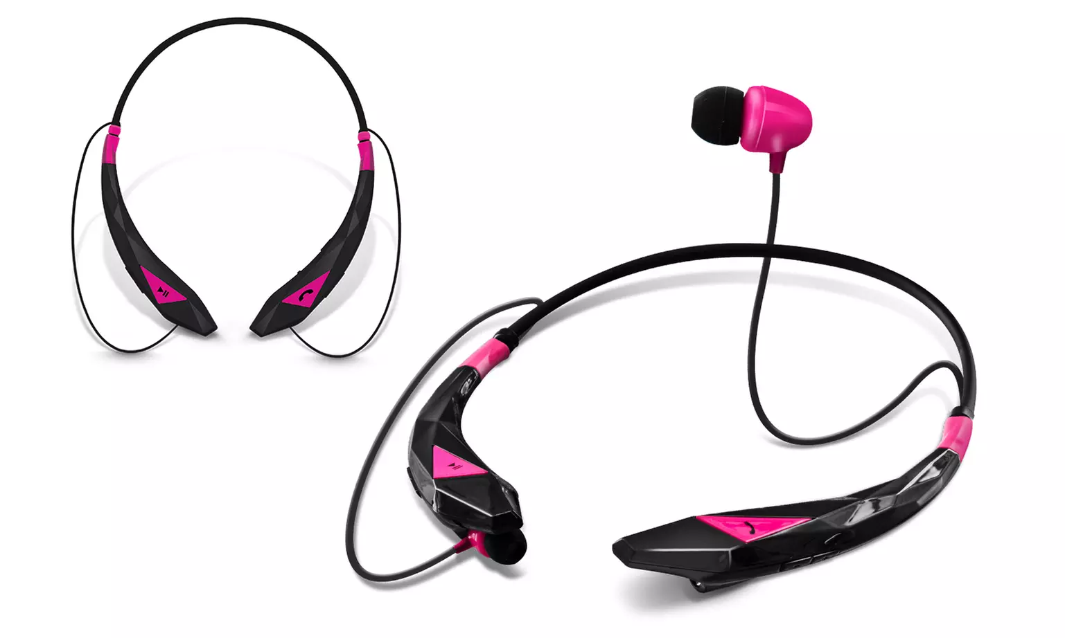 Aduro Amplify Pro Stereo Bluetooth Headset (1-, 2-, or 3-Pack) - Second Medium
