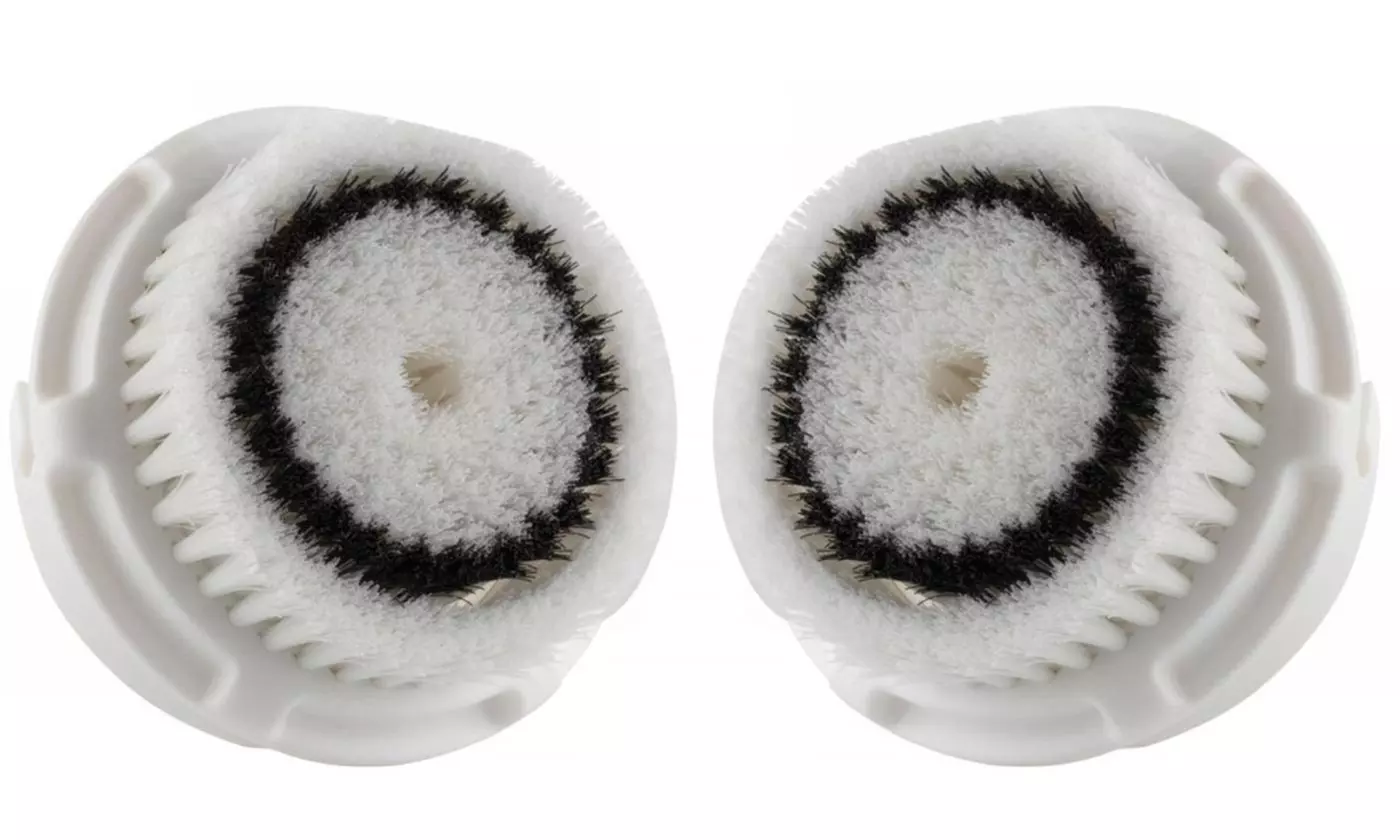Replacement Facial Brush Heads (2- or 5-Pack) - Second Medium