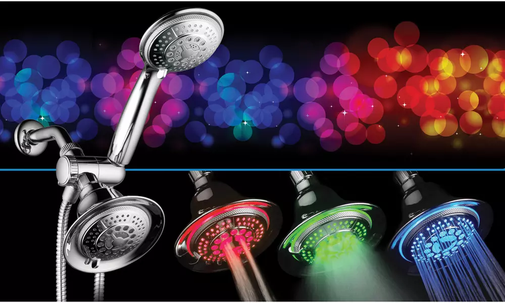 HotelSpa 2-in-1 Combination Shower System with LED Shower Head - Primary Image