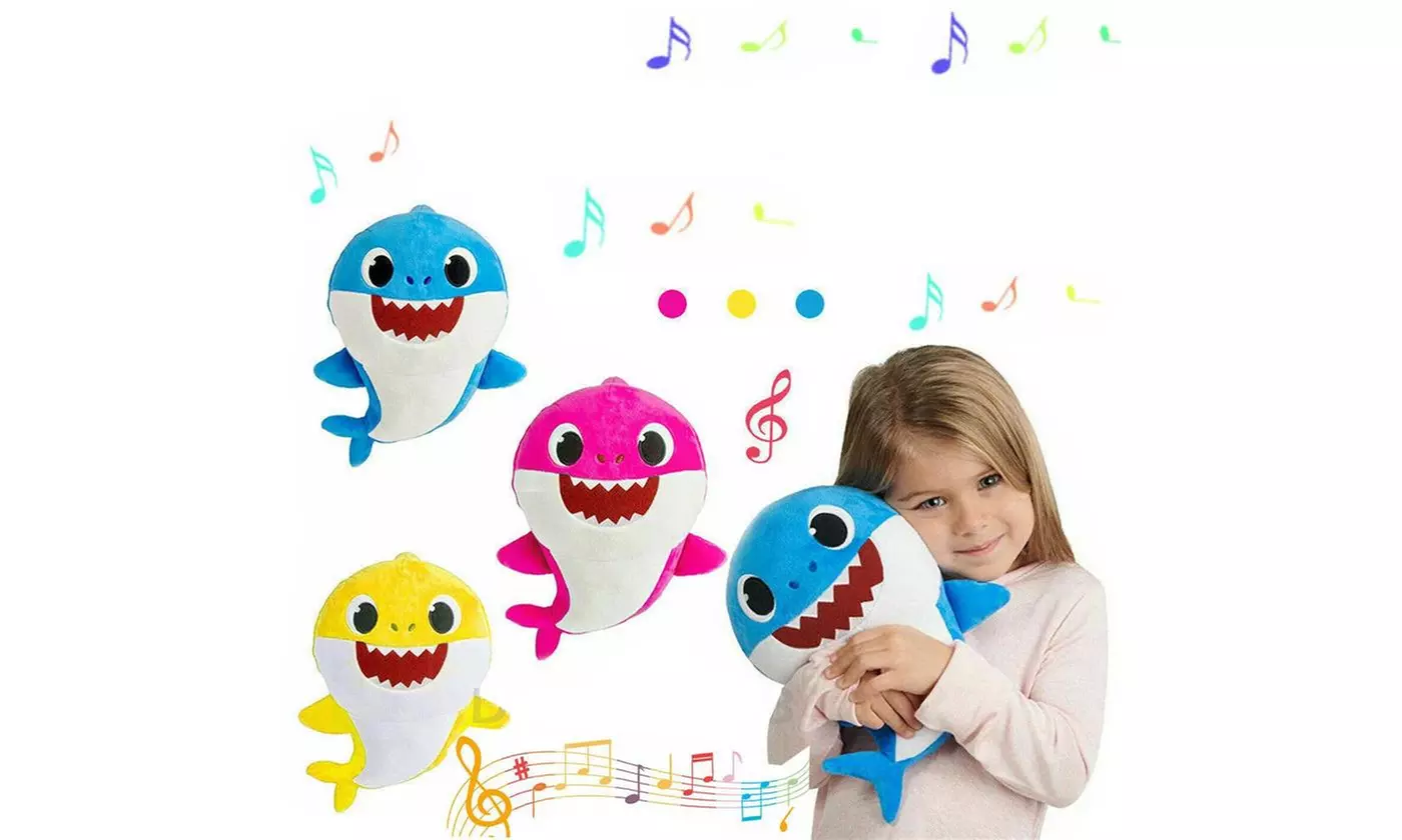 Baby Shark Plush Singing Plush Toys Music Doll English Song Toy Gift - Primary Image