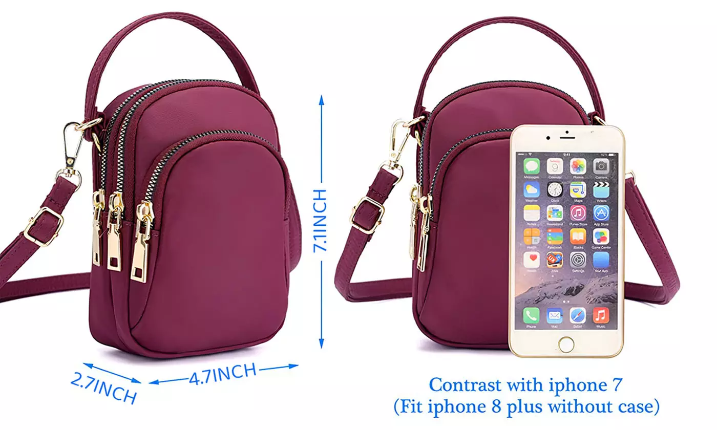 Small Cell Phone Purse Wallet Handbag Case Women Shoulder Bag Cross body Pouch