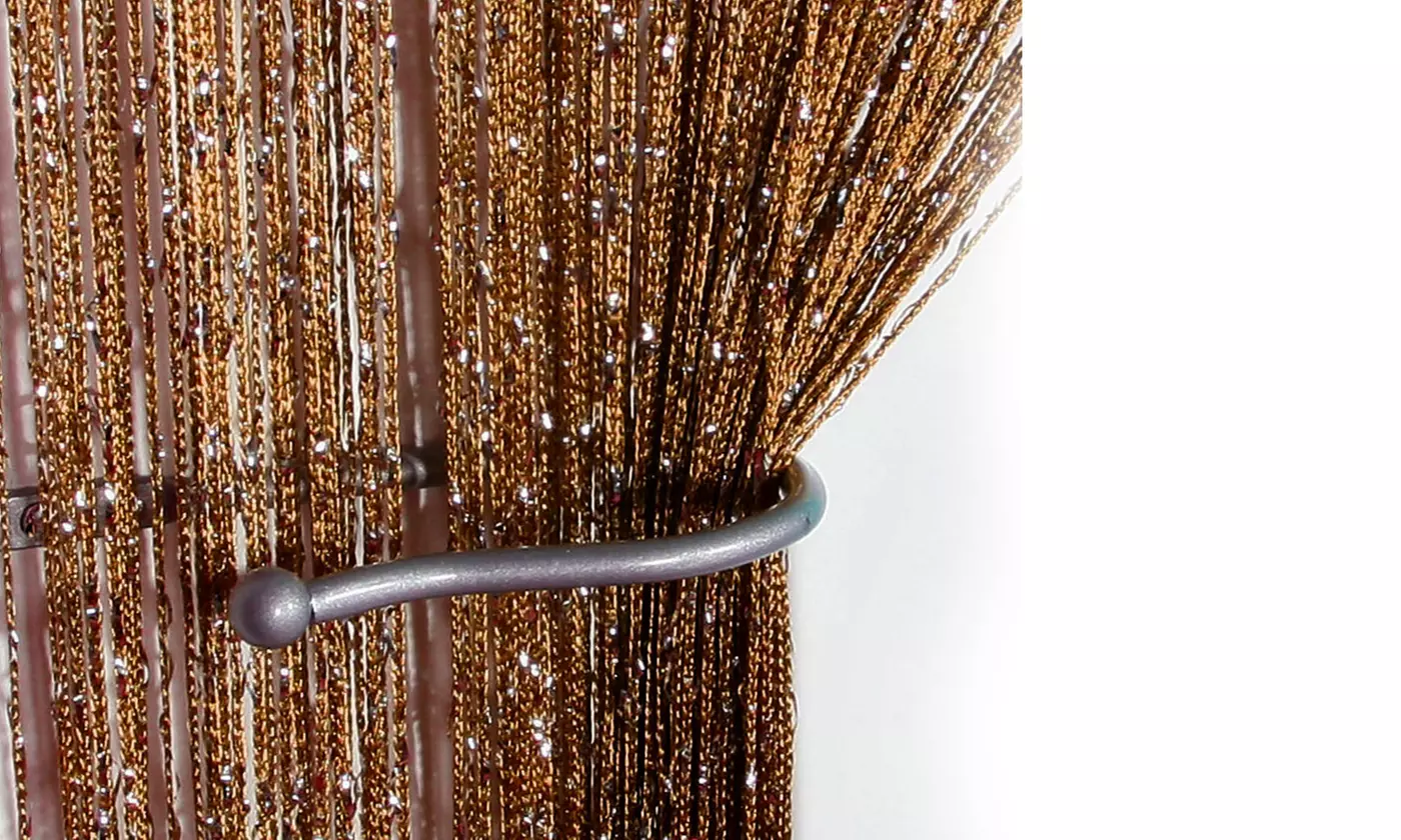 Glitter String Curtains Room Door Divider Window Patio Fly Screen Fringe Panels