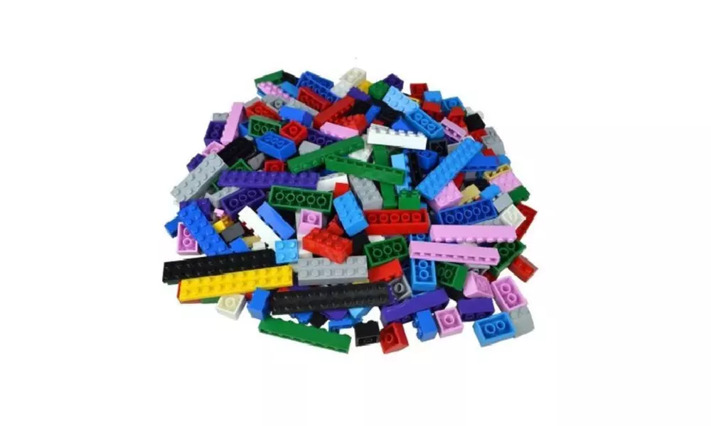 Click N' Play Value Pack of Building Bricks (1000-Piece) - Second Medium