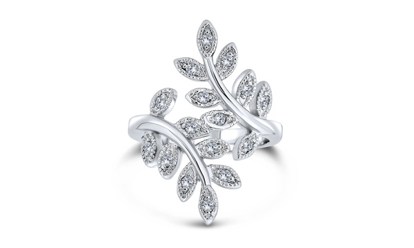 Vine and leaf on sale ring