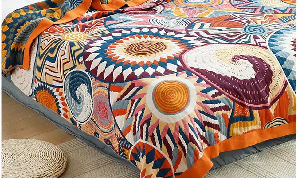 Peace Nest Peace Nest Boho Throw Blanket 