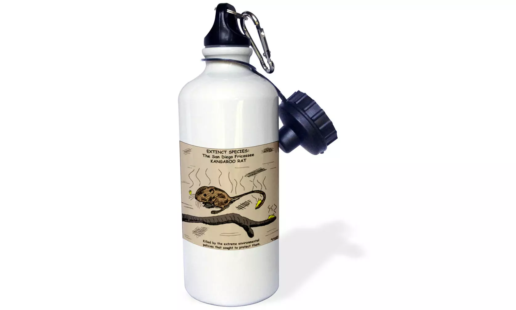  Water Bottle San Diego Kangaroo Rat Extinct  - Primary Image