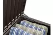 Keter Westwood Deck Storage Container Box Outdoor Patio Garden 150 Gal, Brown - Second Medium