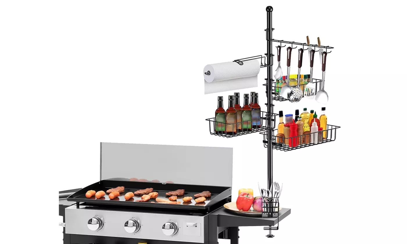  NewHome BBQ Griddle Caddy