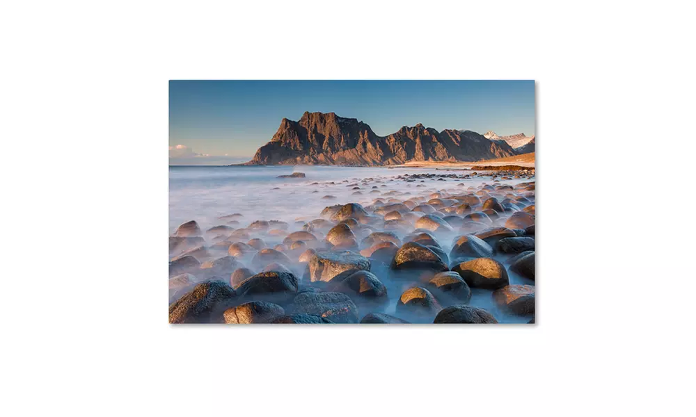 Michael Blanchette Photography 'Ghostly Rocks' Canvas Art - Second Medium