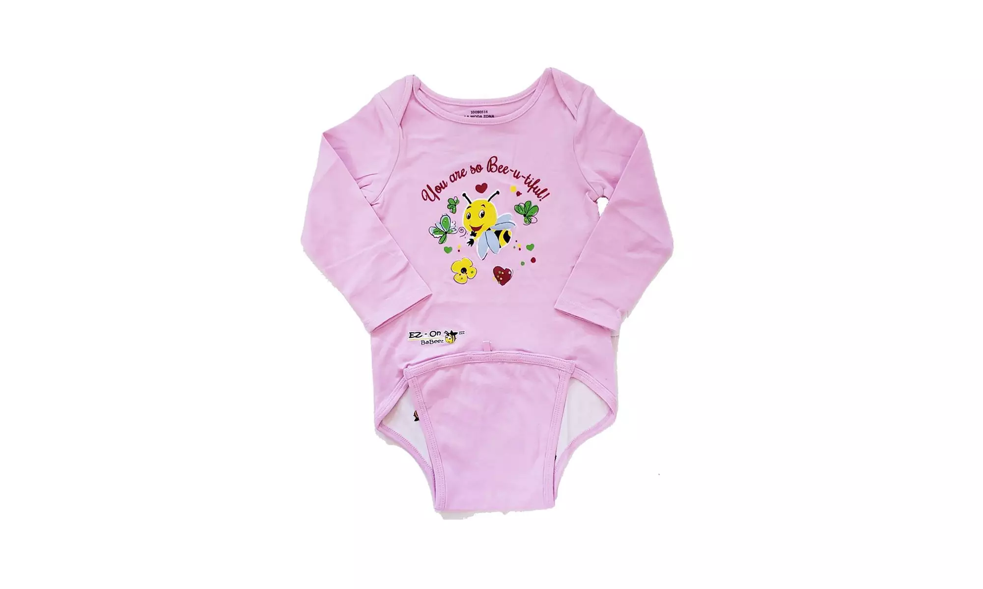 EZ-ON BABEEZ No Snaps Bodysuit - Second Medium