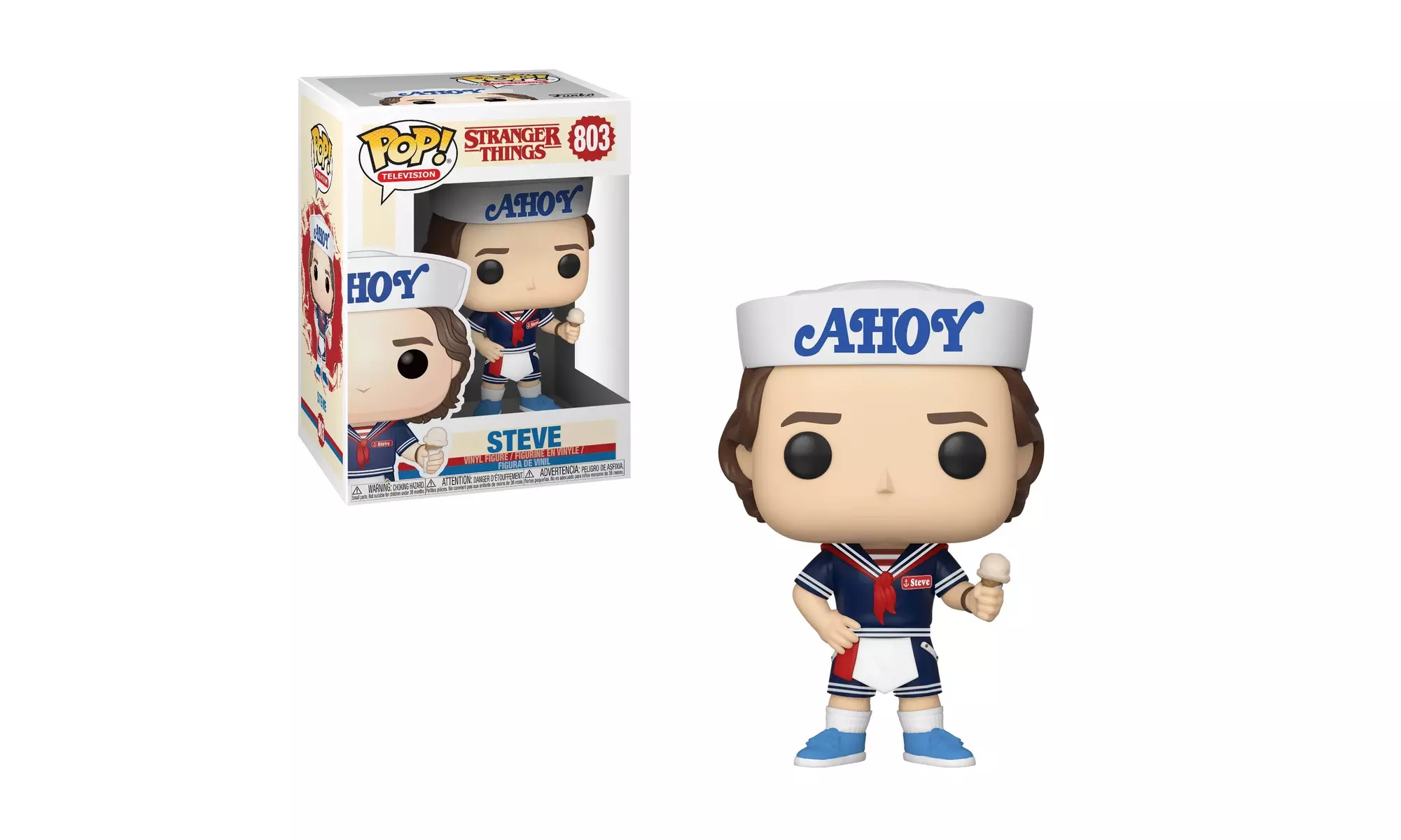 Funko Pop! Steve with Ice Cream - Stranger Things #803 - Second Medium