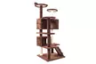 Multi-Level 52" Cat Activity Tree, Play Centre Cat Condo Tower for Kitten Pet - Second Medium