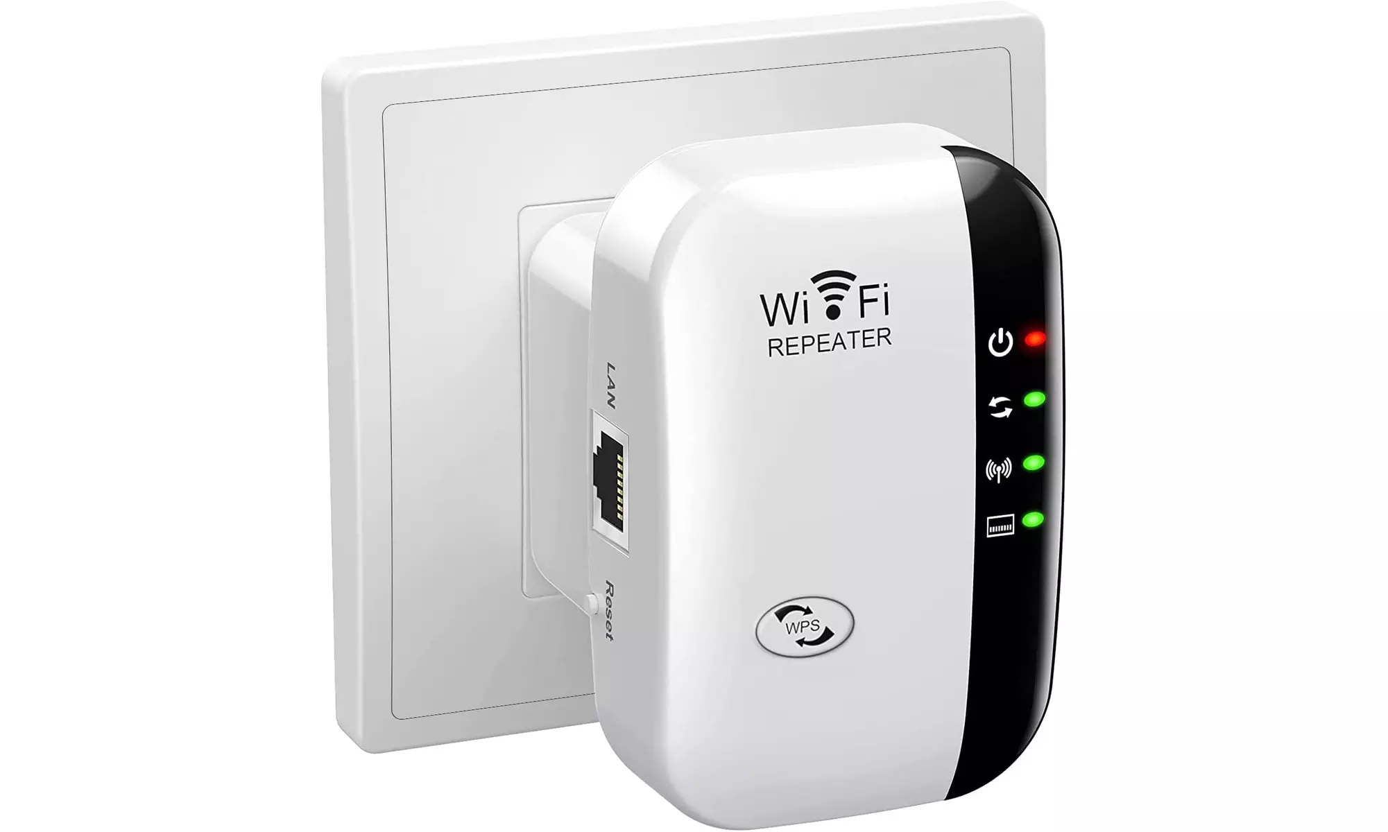 WiFi Extender Signal Booster Up to 2640sq.ft and 25 Devices - Primary Image