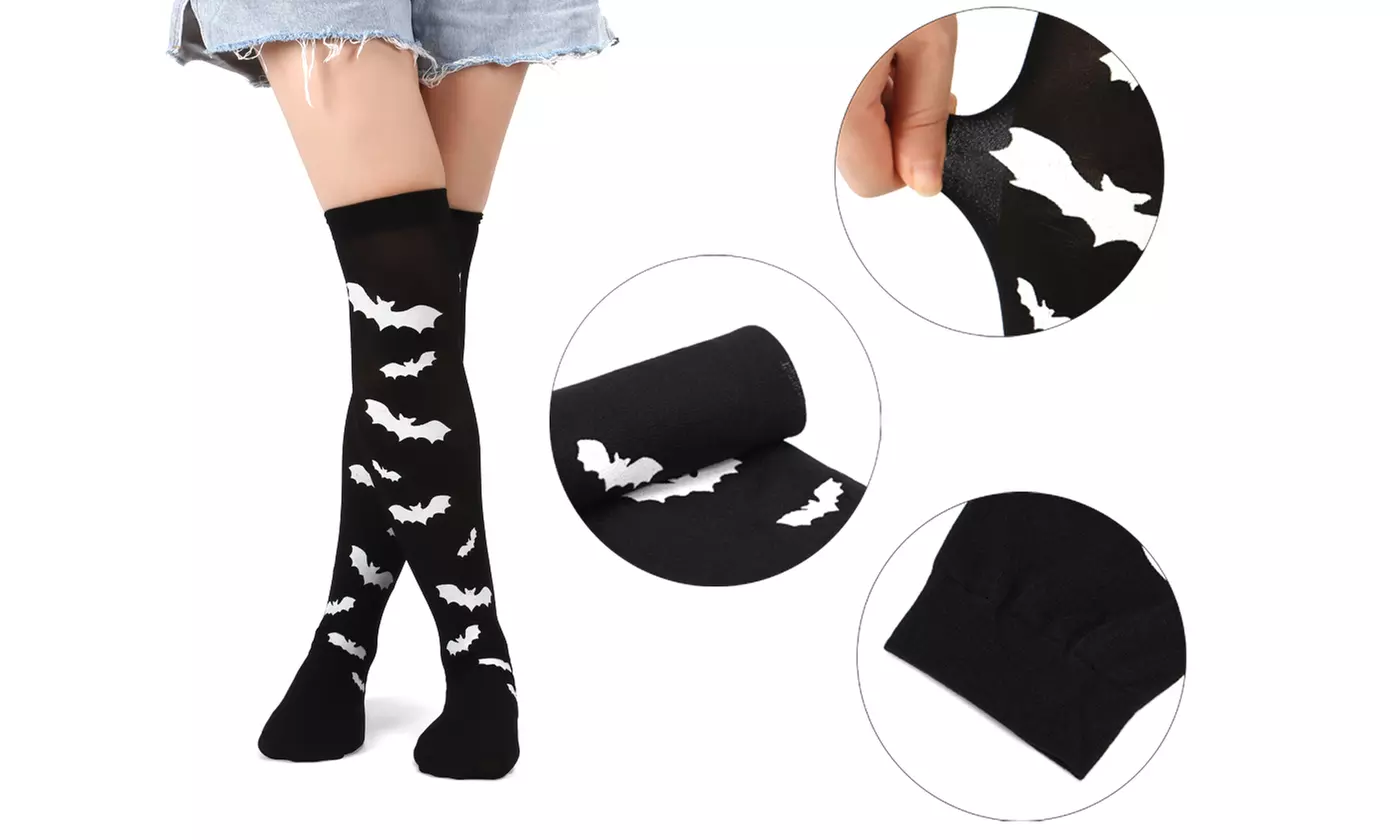 Women's Knee High Halloween Socks