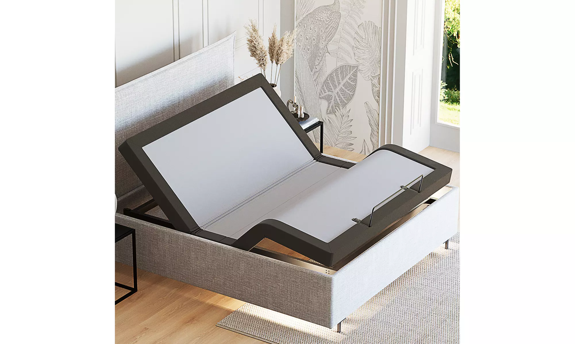 Nestl Adjustable Massaging Bed Frame Base with Many More Features - Primary Image