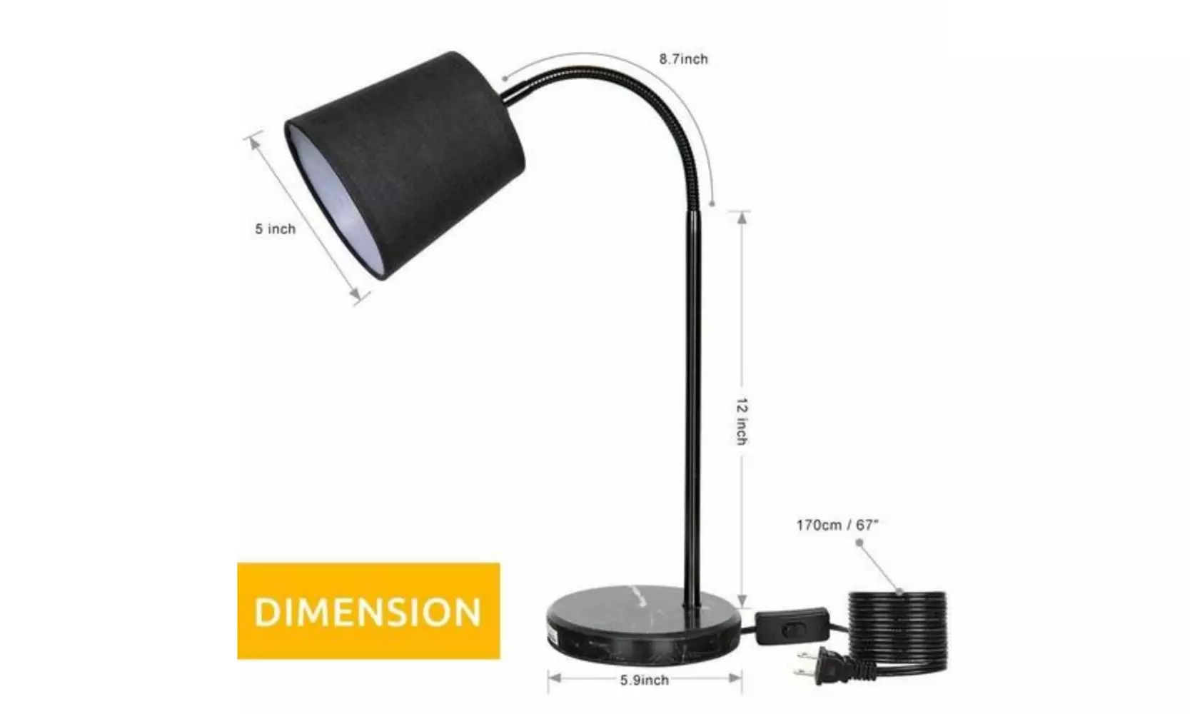 Creative table lamp Modern Bedside Light Fixtures for Bedroom Living Room